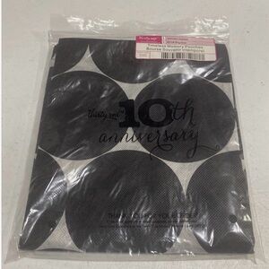 Thirty-One Black and White Anniversary Storage Pouches